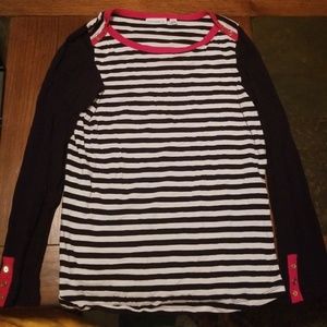 Striped, long sleeve T